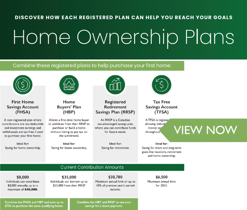 Home Ownership Plans Infographic